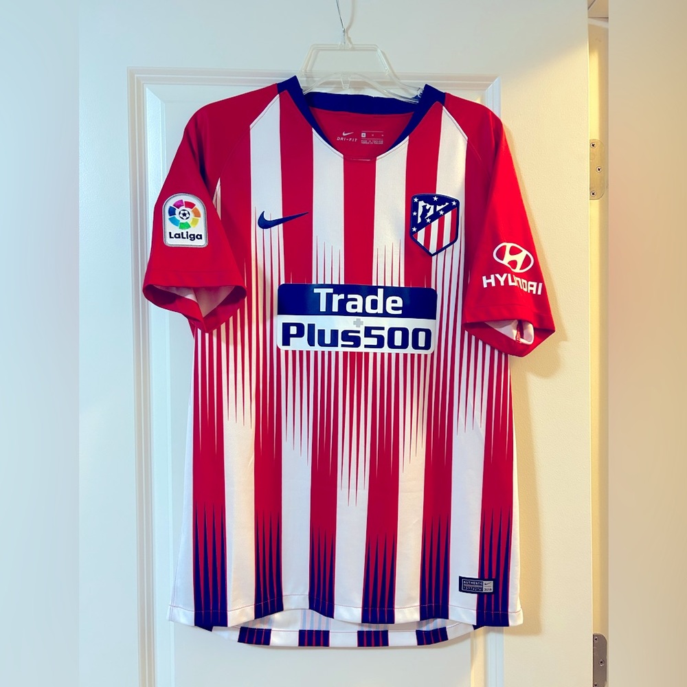 Nike 2019 Athletico Madrid Home Jersey - Antoine Griezmann #7